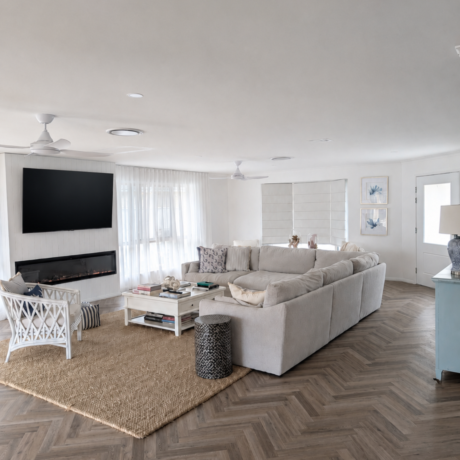 Completed coastal living area in Urangan